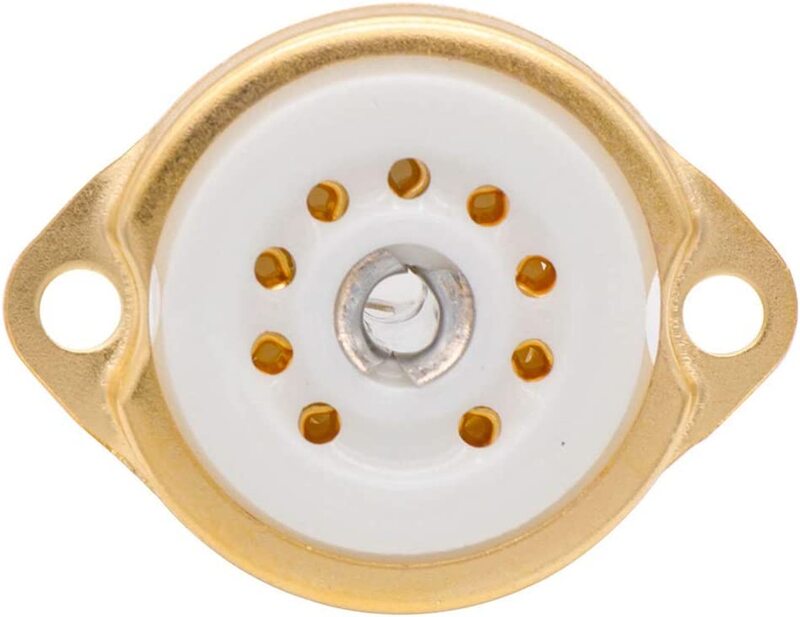 Tubesocket Cer Au P Tube Socket Pin Ceramic Gold Plated Sockets And