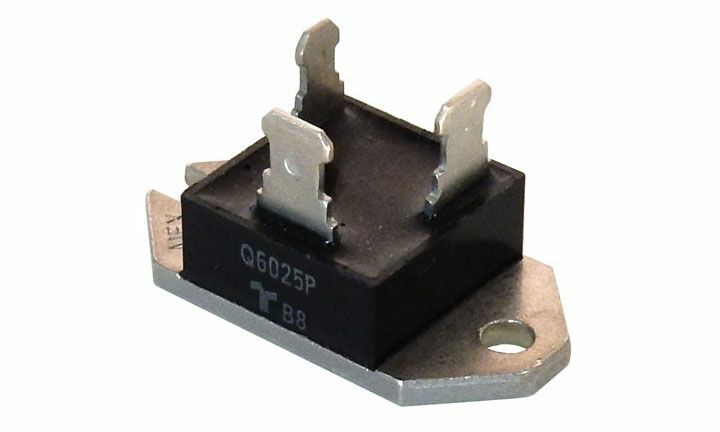 Q6025P TRIAC − 600V, 25A FASTPAK TO-3-BASE - HardCore Electronic Supply ...