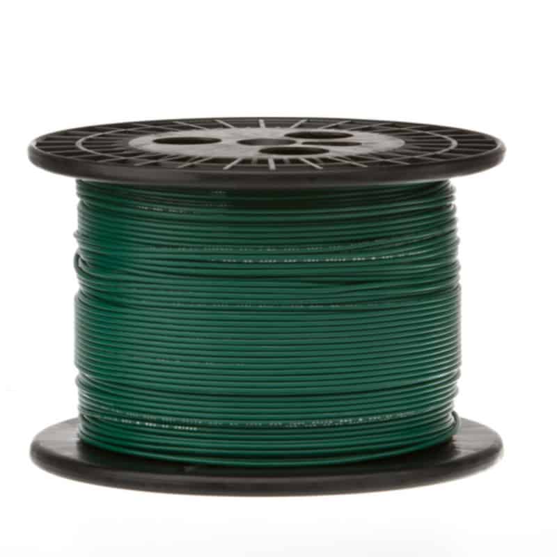 WBA-1860 GREEN Hook-up wire 22AWG Solid Tinned Copper - HardCore ...