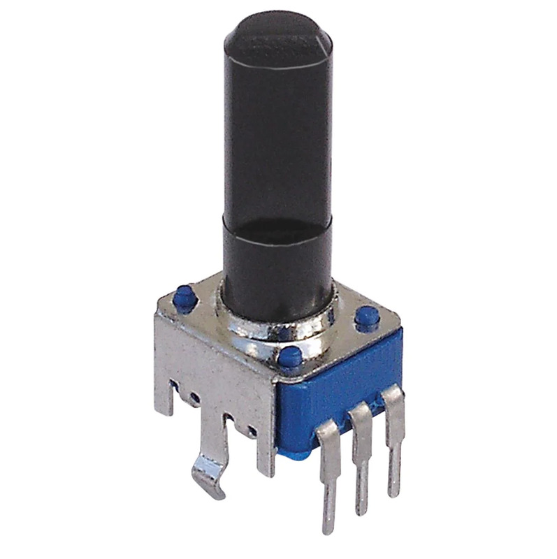 PTV09A-4025F-B503 Potentiometer PCB Mount 50KΩ Carbon 50mW Lin 1T Flatted /  D6x25mm